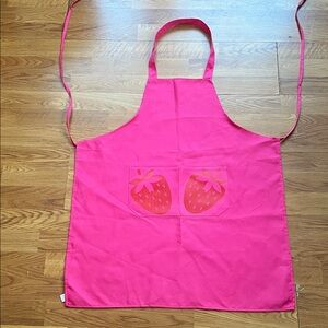 Pink Strawberry Apron